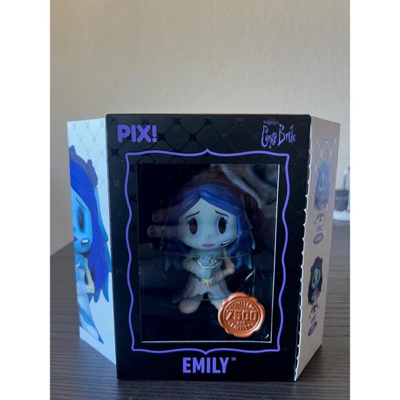 LIMITED EDITION Emily & Victor Corpse Bride Thrilljoy Pix Vinyl Figures Movies - Picture 2 of 5
